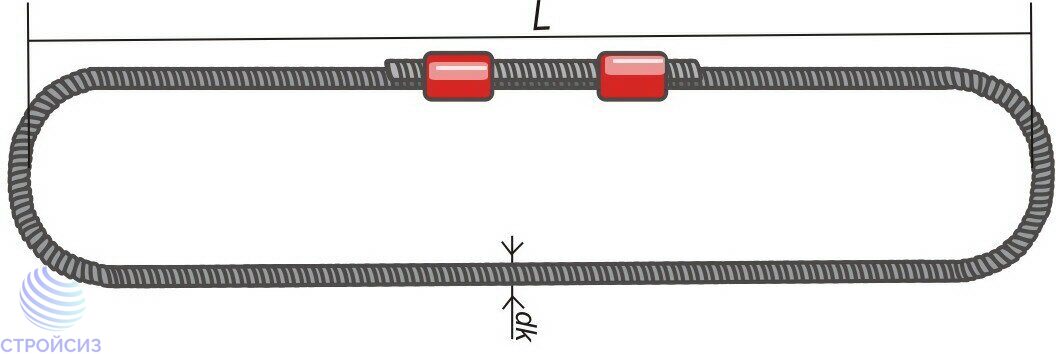 13 00 м. Строп канатный кольцевой скк1 (уск2). Строп канатный кольцевой СКК. Строп уск2-2,0/2000. Строп канатный кольцевой скк1, 3,2т - 1,5м.